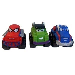Lil Chuck & Friends Hasbro Marvel Cars Avengers Spiderman Hulk Captain